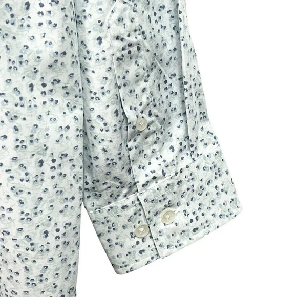 Alfani Floral Print Long Sleeve Button Up Shirt Mens Size Large Cotton NWT - Picture 4 of 9